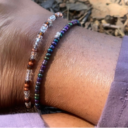 Beaded anklets