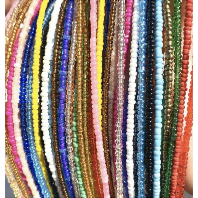 3 Solid Color Waistbead Stack
