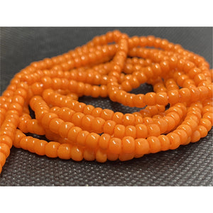 Custom self-tie waist beads